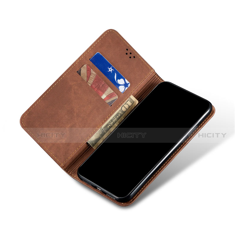 Custodia Portafoglio In stoffa con Supporto per Samsung Galaxy A21s