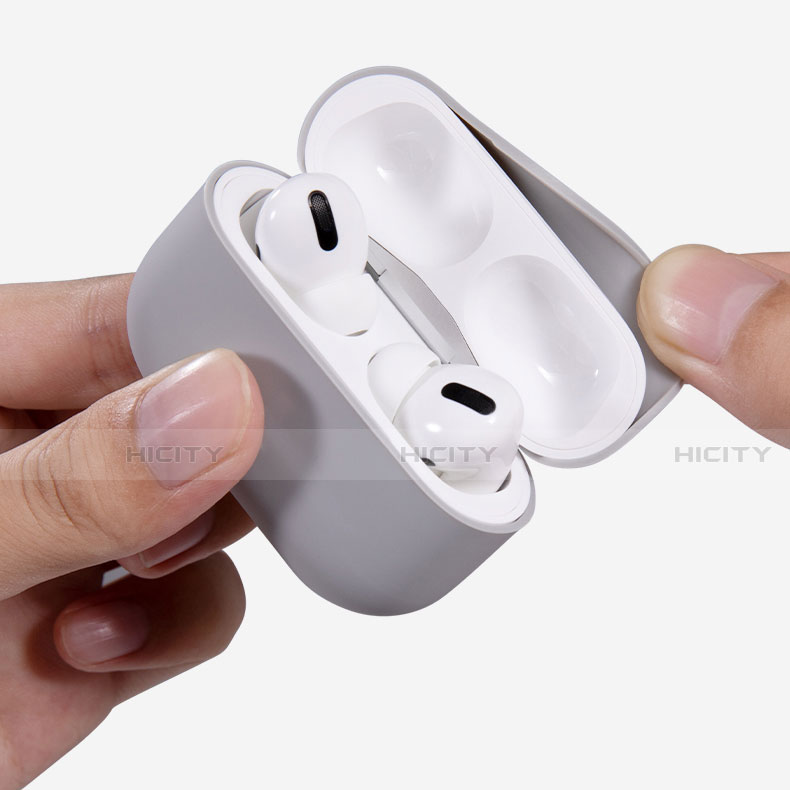 Custodia Portatile con Moschettone per AirPods Custodia di Ricarica C02