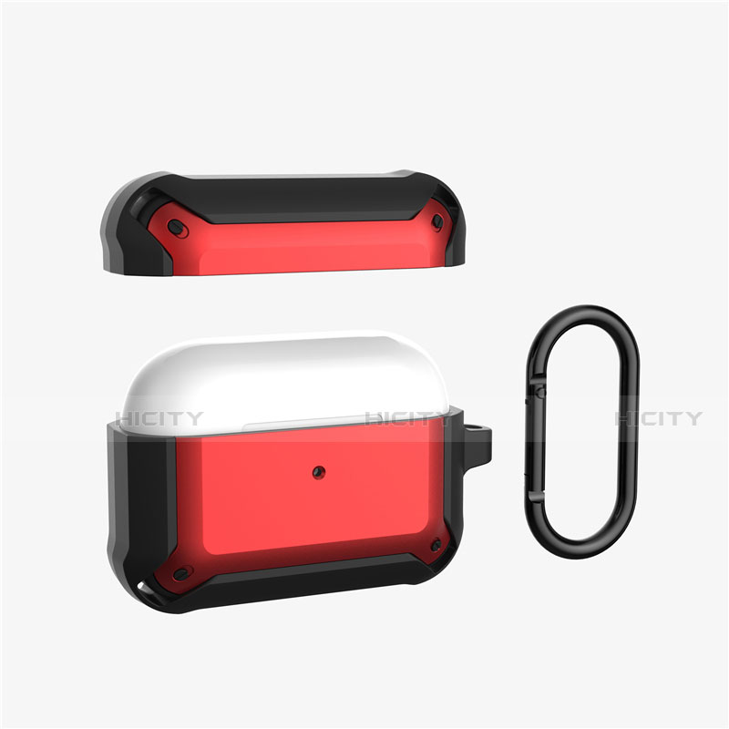 Custodia Portatile con Moschettone per AirPods Custodia di Ricarica C03