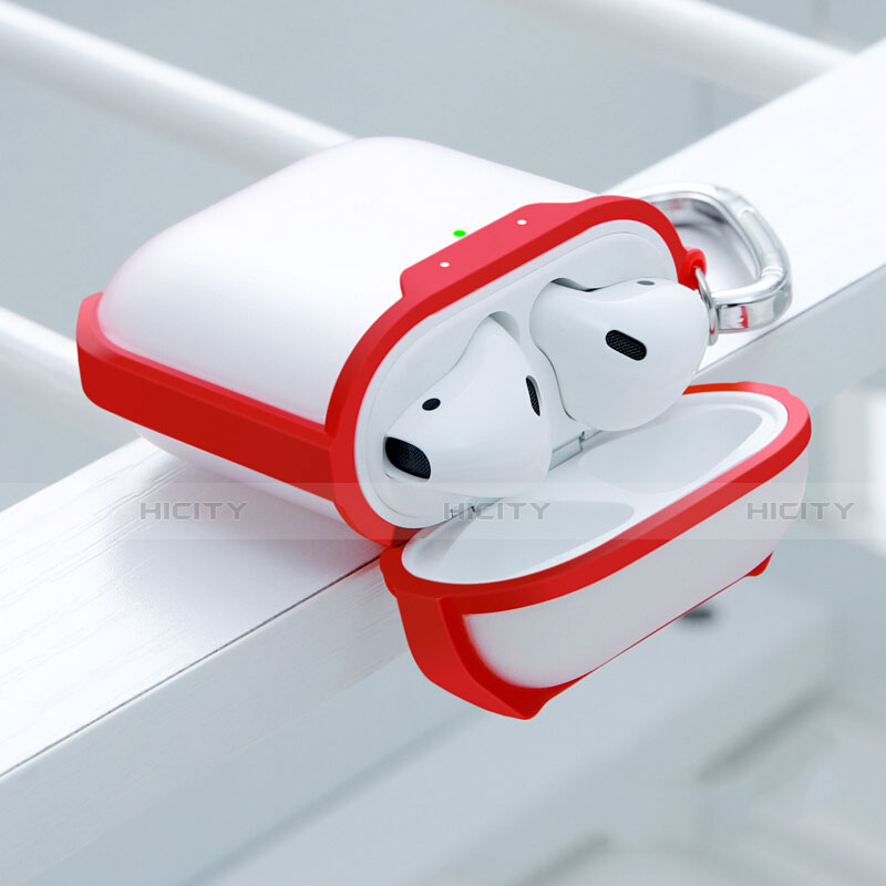 Custodia Portatile con Moschettone per AirPods Custodia di Ricarica C05