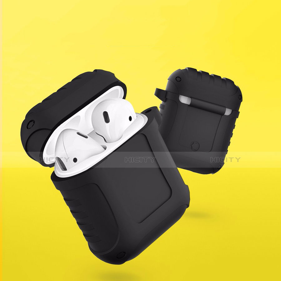 Custodia Portatile con Moschettone per AirPods Custodia di Ricarica C06