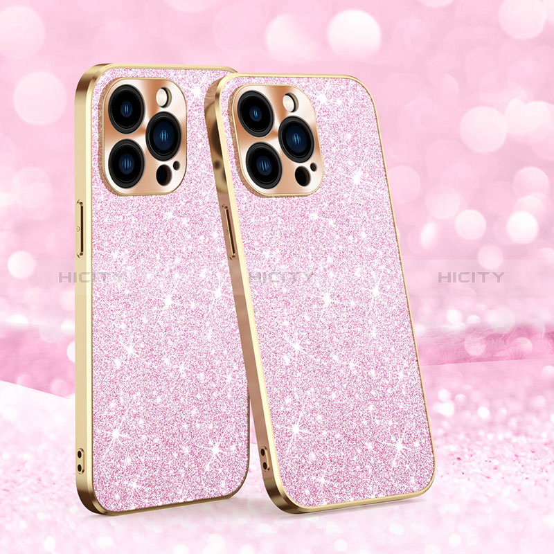 Custodia Silicone Cover Morbida Bling-Bling AC1 per Apple iPhone 13 Pro Max