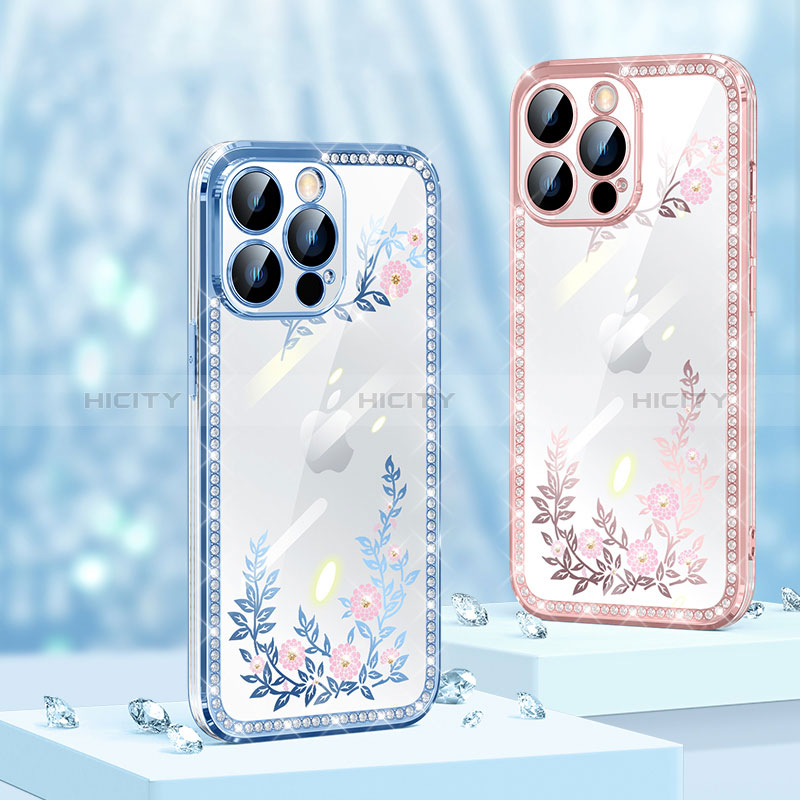 Custodia Silicone Cover Morbida Bling-Bling AT1 per Apple iPhone 13