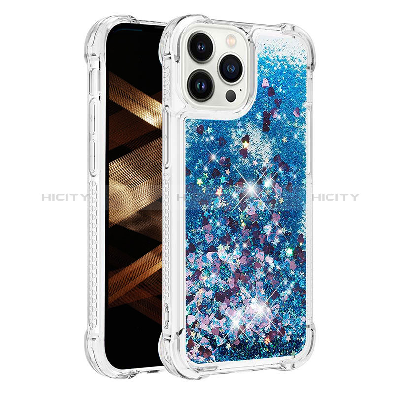 Custodia Silicone Cover Morbida Bling-Bling S01 per Apple iPhone 13 Pro