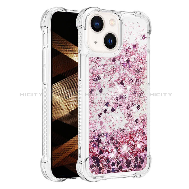 Custodia Silicone Cover Morbida Bling-Bling S01 per Apple iPhone 14