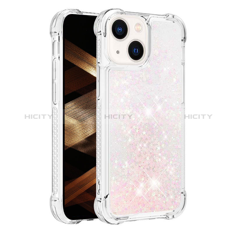 Custodia Silicone Cover Morbida Bling-Bling S01 per Apple iPhone 14 Plus