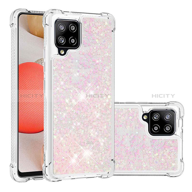 Custodia Silicone Cover Morbida Bling-Bling S01 per Samsung Galaxy A42 5G