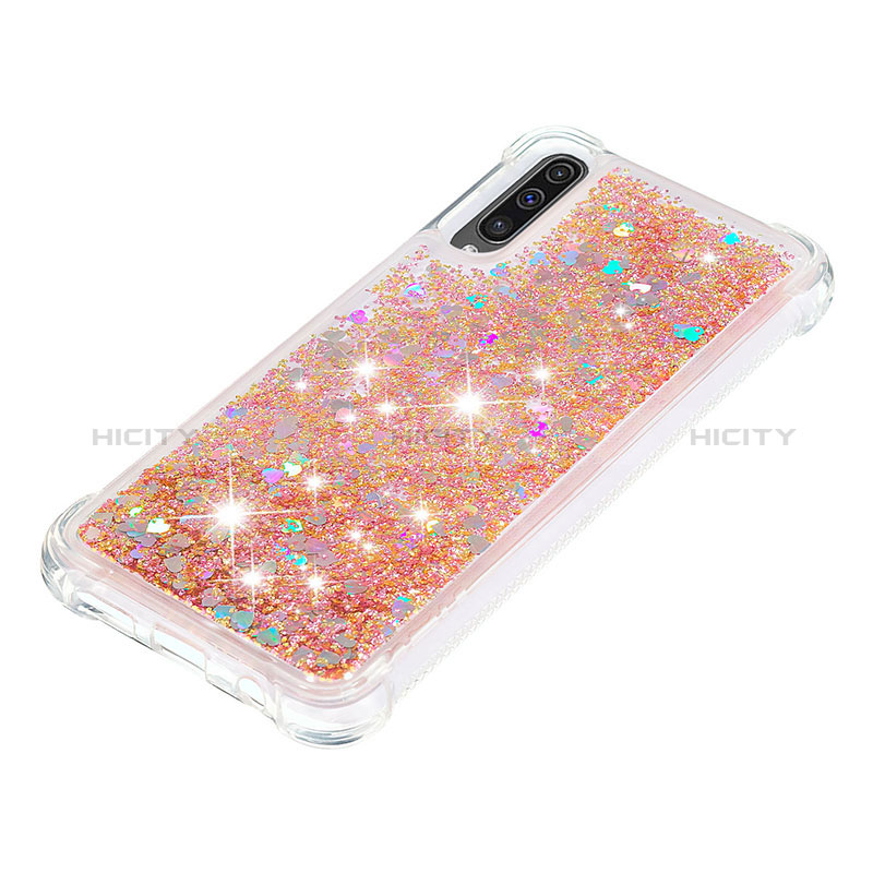 Custodia Silicone Cover Morbida Bling-Bling S01 per Samsung Galaxy A50S