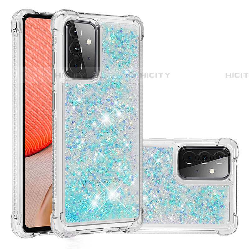 Custodia Silicone Cover Morbida Bling-Bling S01 per Samsung Galaxy A72 5G