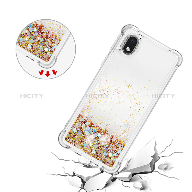 Custodia Silicone Cover Morbida Bling-Bling S01 per Samsung Galaxy M01 Core