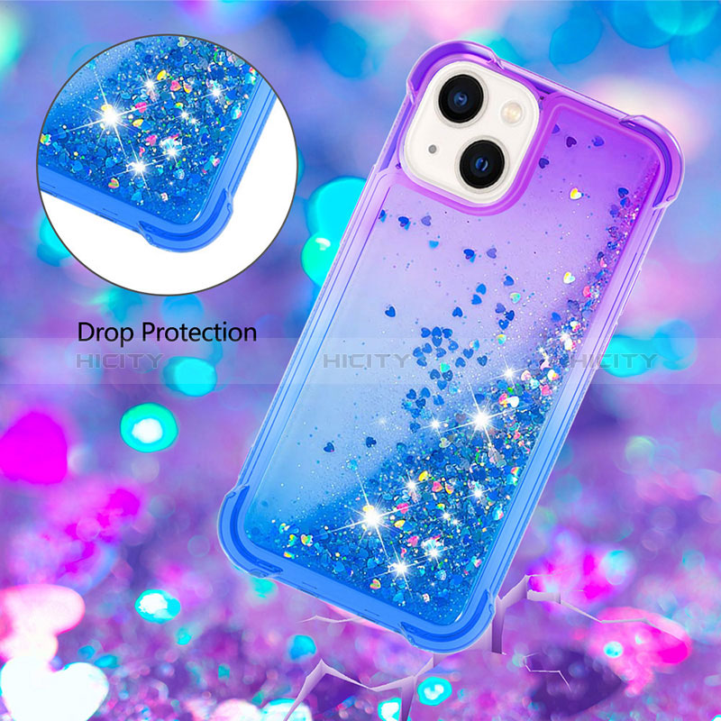 Custodia Silicone Cover Morbida Bling-Bling S02 per Apple iPhone 13