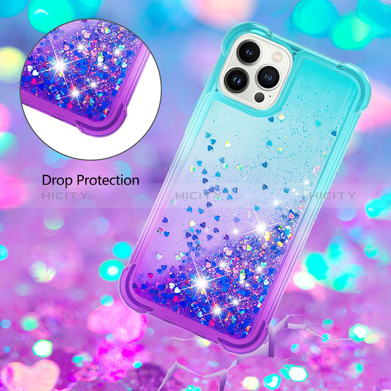 Custodia Silicone Cover Morbida Bling-Bling S02 per Apple iPhone 13 Pro Max