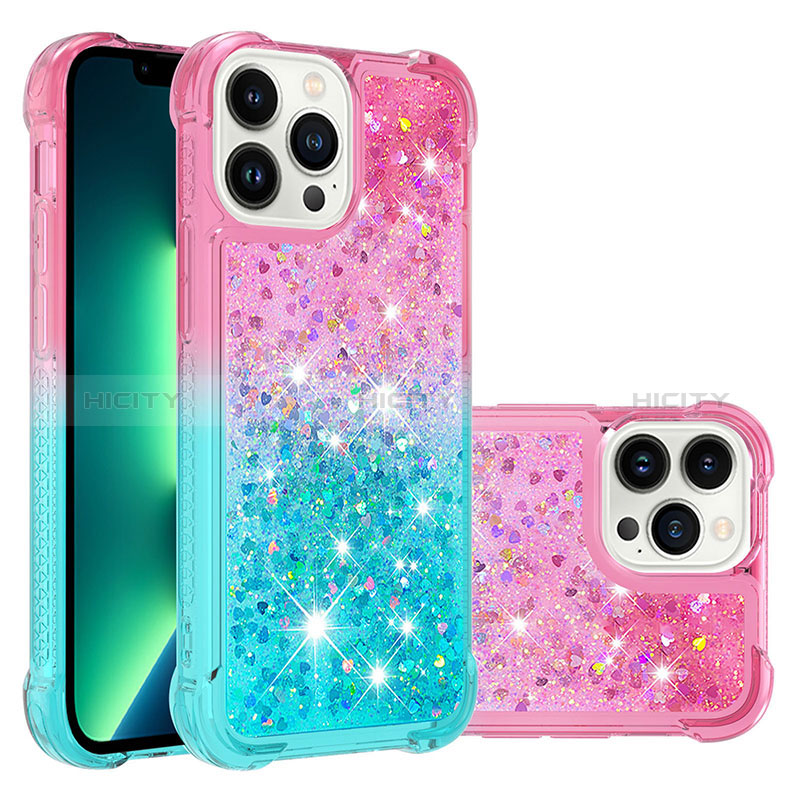 Custodia Silicone Cover Morbida Bling-Bling S02 per Apple iPhone 13 Pro Max