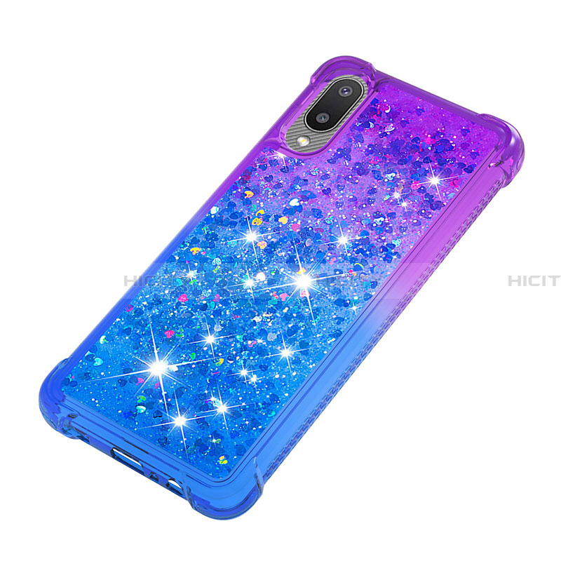 Custodia Silicone Cover Morbida Bling-Bling S02 per Samsung Galaxy A02