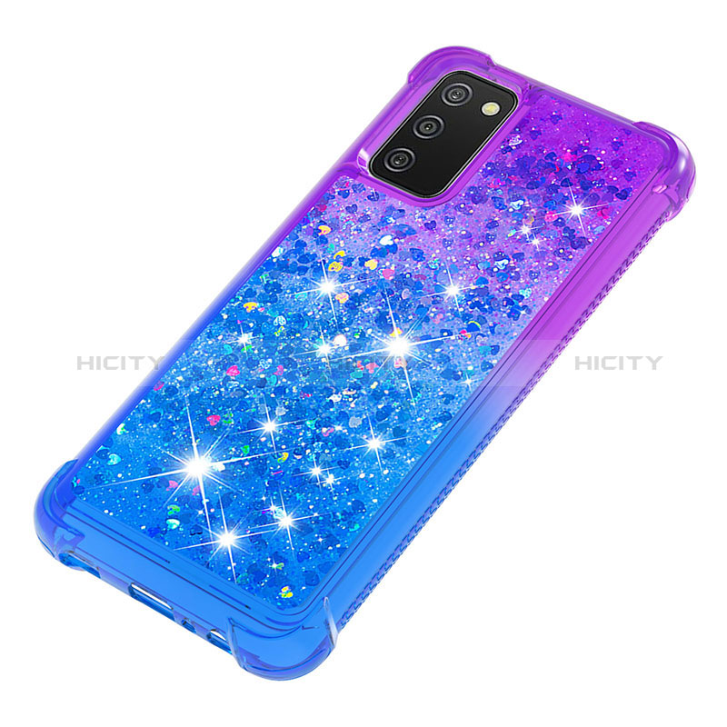 Custodia Silicone Cover Morbida Bling-Bling S02 per Samsung Galaxy A02s