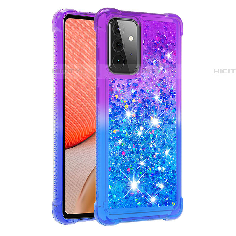 Custodia Silicone Cover Morbida Bling-Bling S02 per Samsung Galaxy A72 5G