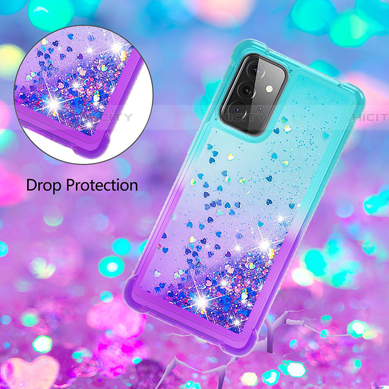 Custodia Silicone Cover Morbida Bling-Bling S02 per Samsung Galaxy A72 5G