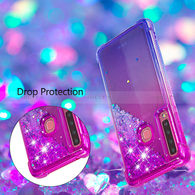 Custodia Silicone Cover Morbida Bling-Bling S02 per Samsung Galaxy A9s