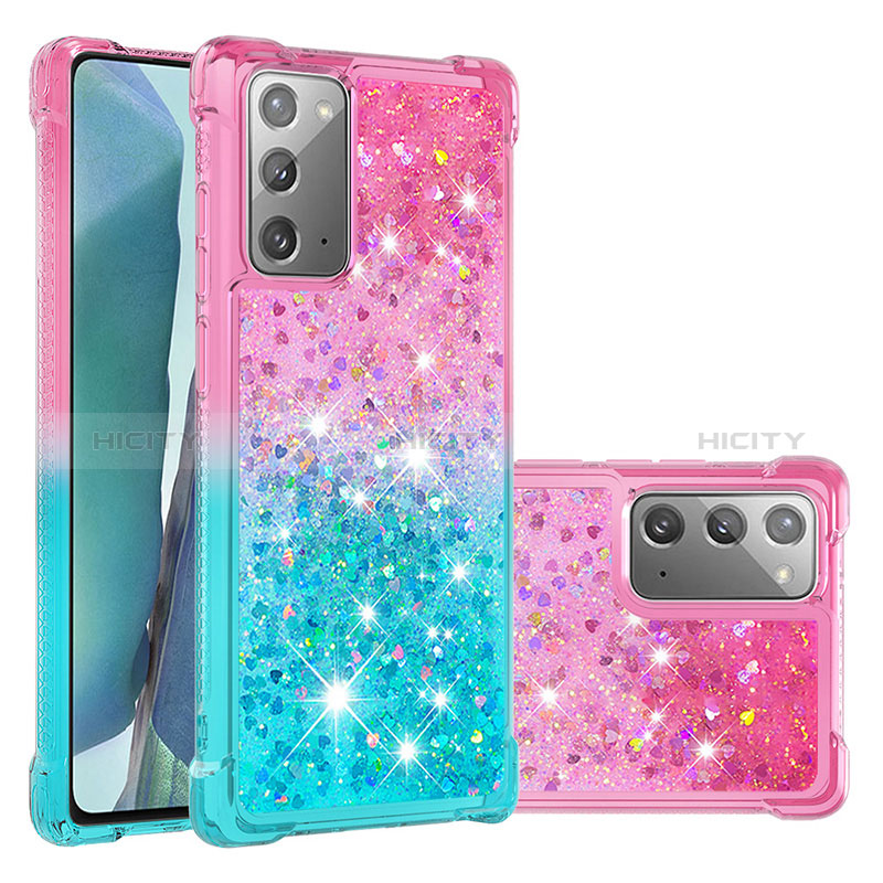 Custodia Silicone Cover Morbida Bling-Bling S02 per Samsung Galaxy Note 20 5G