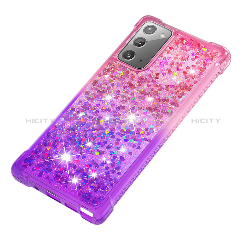 Custodia Silicone Cover Morbida Bling-Bling S02 per Samsung Galaxy Note 20 5G