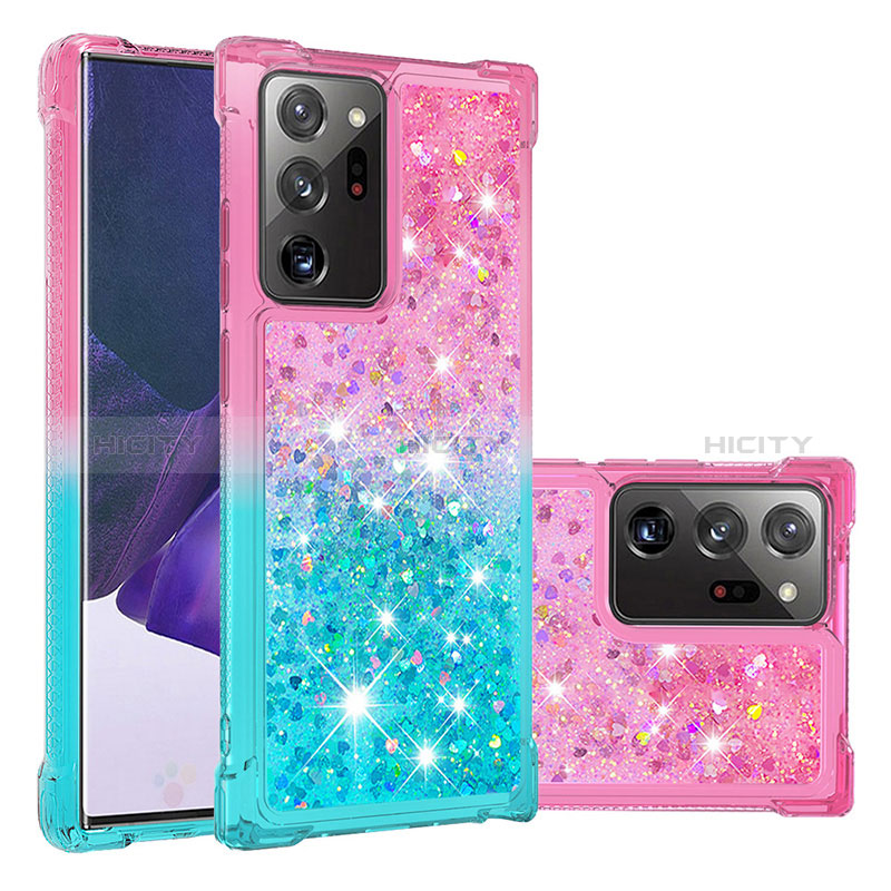 Custodia Silicone Cover Morbida Bling-Bling S02 per Samsung Galaxy Note 20 Ultra 5G