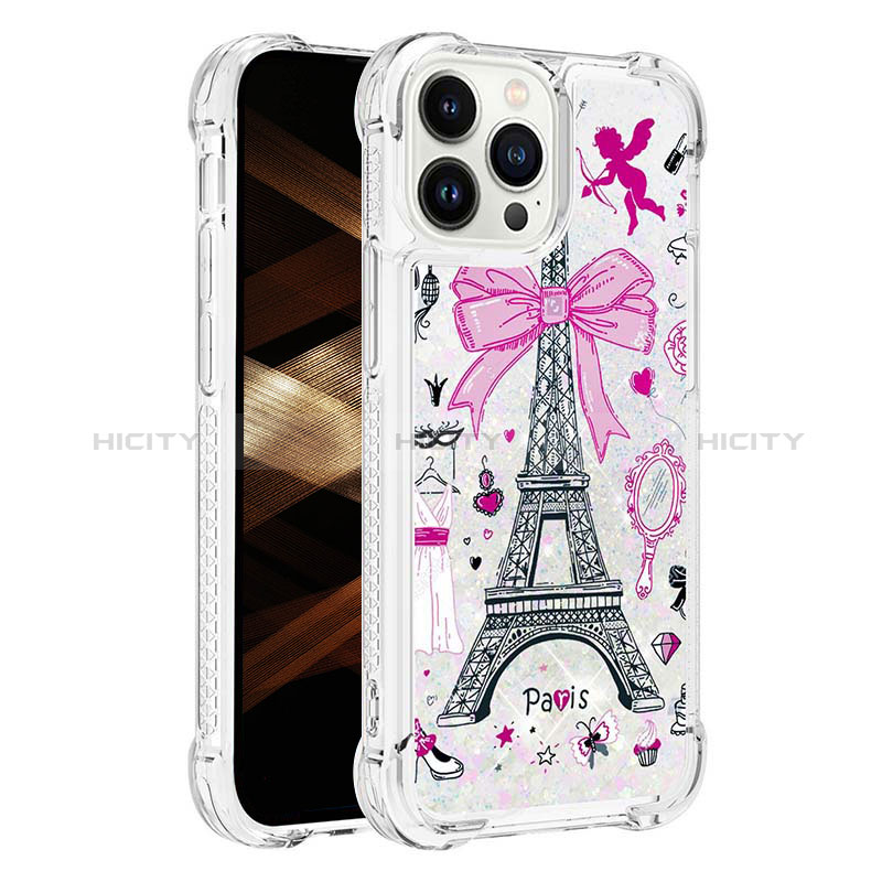 Custodia Silicone Cover Morbida Bling-Bling S03 per Apple iPhone 13 Pro Max