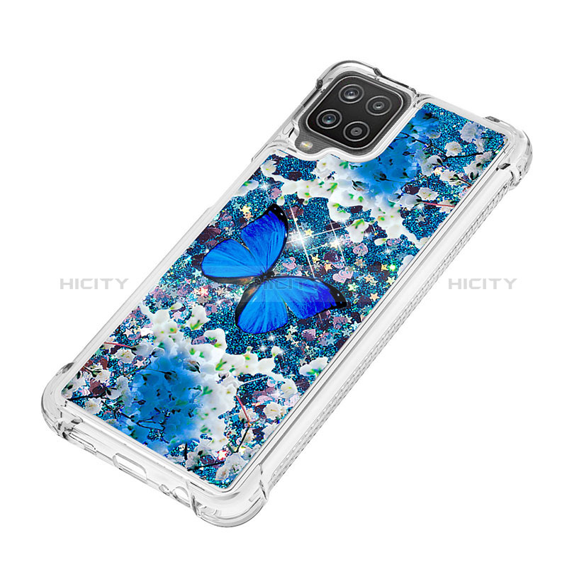 Custodia Silicone Cover Morbida Bling-Bling S03 per Samsung Galaxy A12 Nacho
