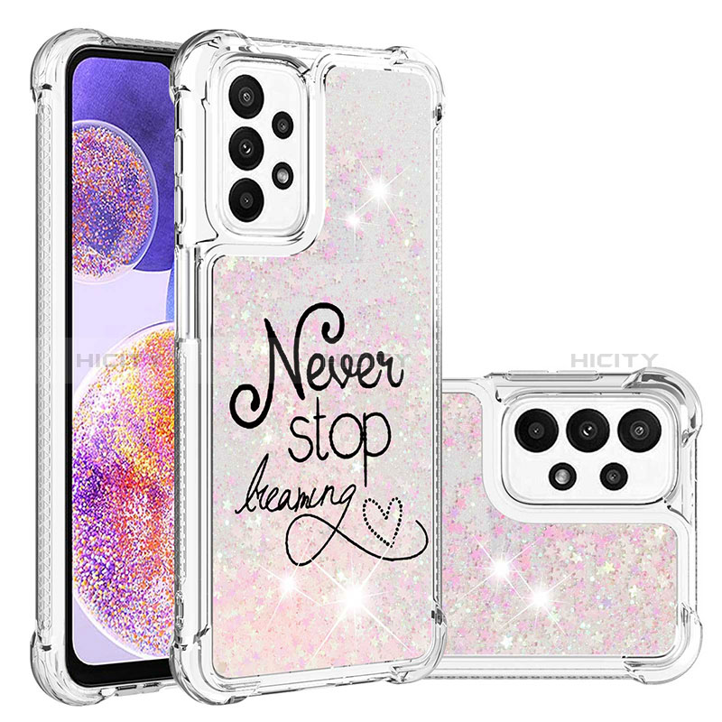 Custodia Silicone Cover Morbida Bling-Bling S03 per Samsung Galaxy A23 5G