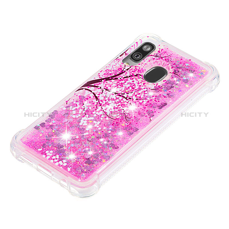 Custodia Silicone Cover Morbida Bling-Bling S03 per Samsung Galaxy A40