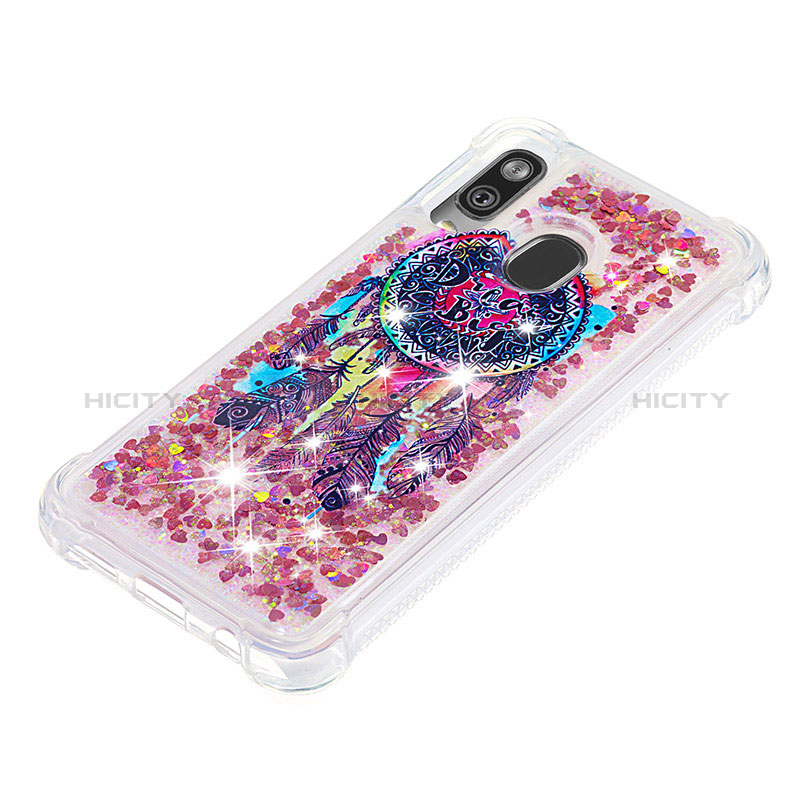 Custodia Silicone Cover Morbida Bling-Bling S03 per Samsung Galaxy A40