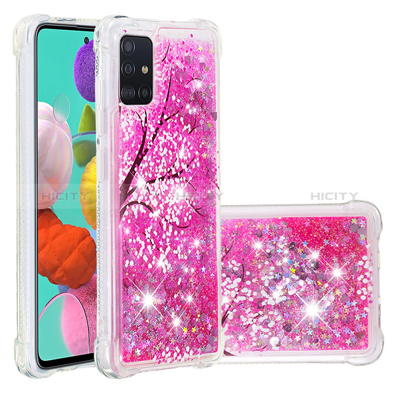 Custodia Silicone Cover Morbida Bling-Bling S03 per Samsung Galaxy A51 4G