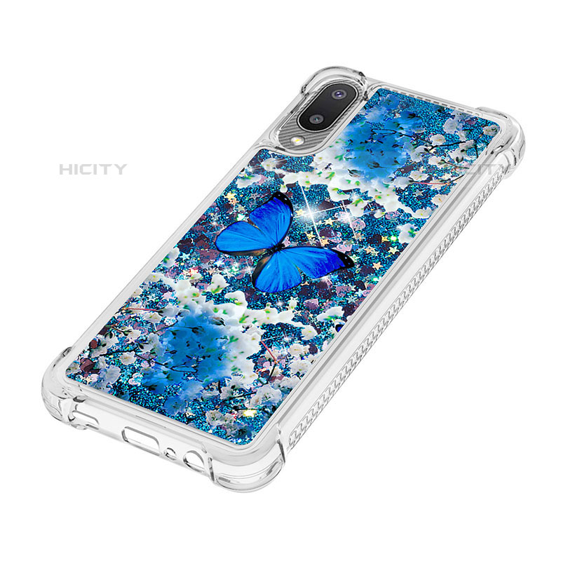 Custodia Silicone Cover Morbida Bling-Bling S03 per Samsung Galaxy M02