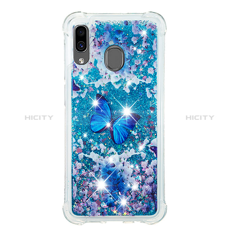 Custodia Silicone Cover Morbida Bling-Bling S03 per Samsung Galaxy M10S