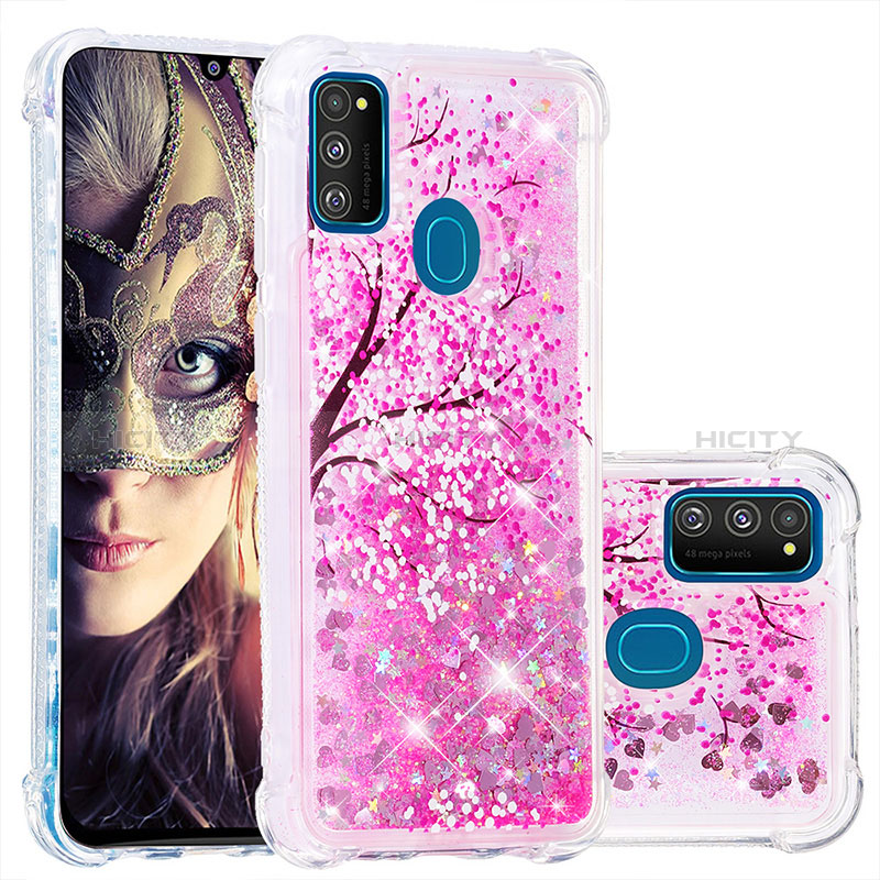 Custodia Silicone Cover Morbida Bling-Bling S03 per Samsung Galaxy M21