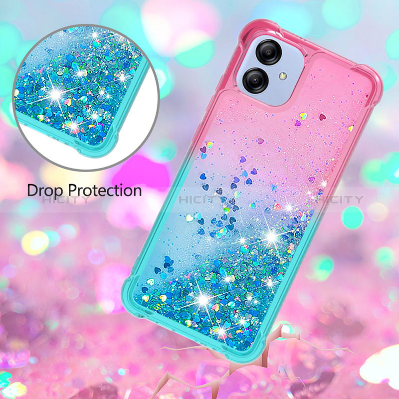 Custodia Silicone Cover Morbida Bling-Bling YB2 per Samsung Galaxy A04E