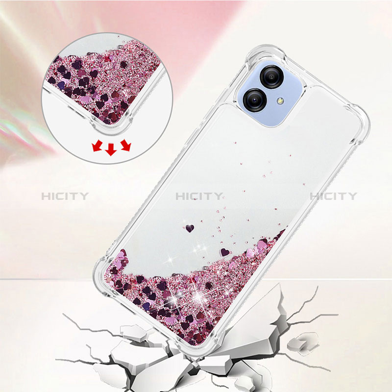 Custodia Silicone Cover Morbida Bling-Bling YB3 per Samsung Galaxy M04