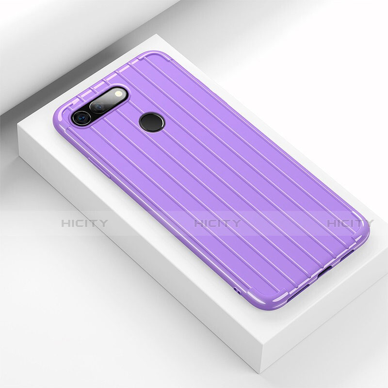 Custodia Silicone Cover Morbida Line C01 per Huawei Honor V20