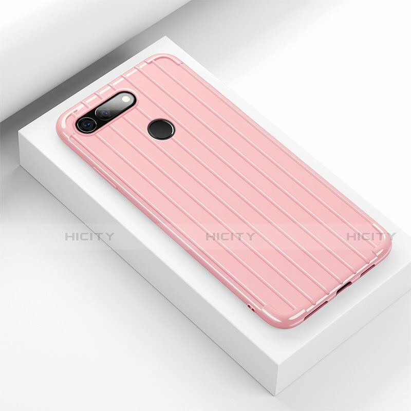 Custodia Silicone Cover Morbida Line C01 per Huawei Honor View 20