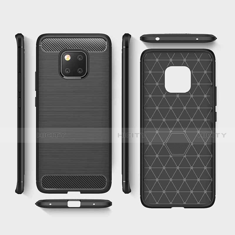 Custodia Silicone Cover Morbida Line C01 per Huawei Mate 20 Pro