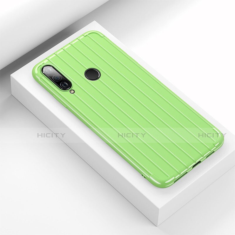 Custodia Silicone Cover Morbida Line C01 per Huawei P30 Lite New Edition Verde