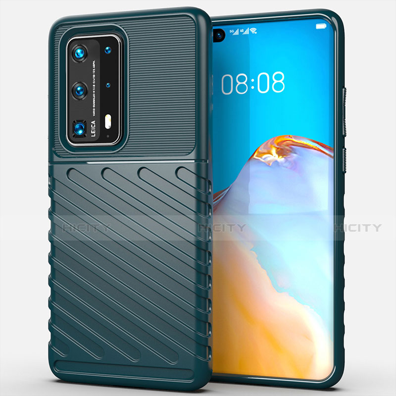 Custodia Silicone Cover Morbida Line C01 per Huawei P40 Pro+ Plus