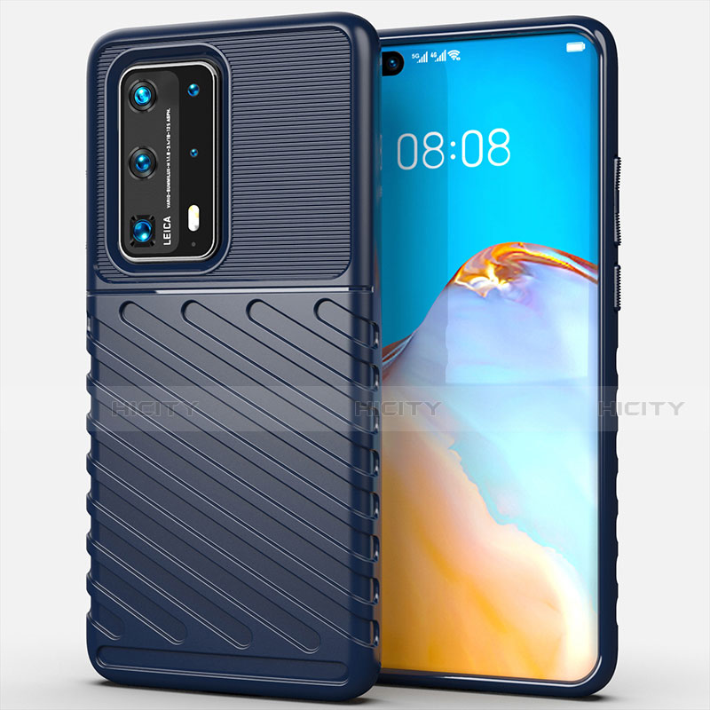 Custodia Silicone Cover Morbida Line C01 per Huawei P40 Pro+ Plus