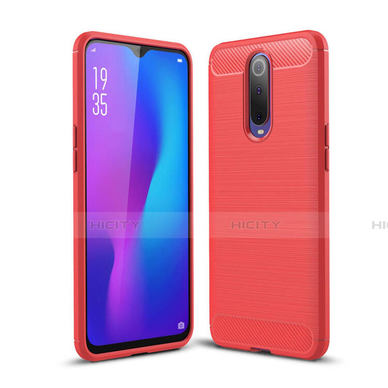 Custodia Silicone Cover Morbida Line C01 per Oppo R17 Pro