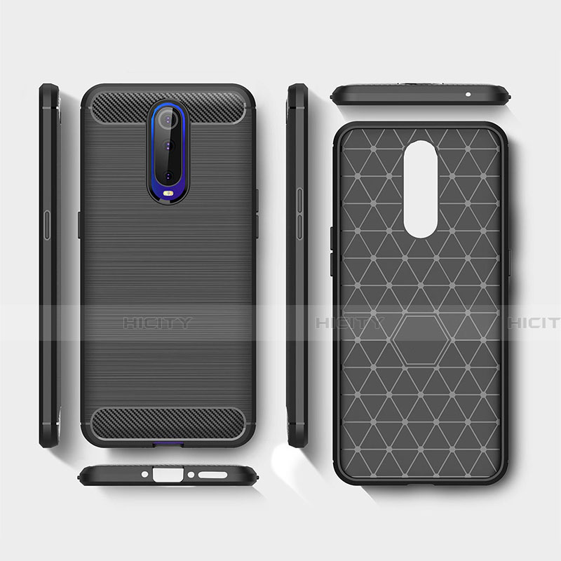 Custodia Silicone Cover Morbida Line C01 per Oppo R17 Pro