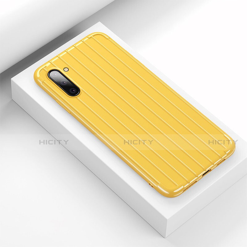 Custodia Silicone Cover Morbida Line C01 per Samsung Galaxy Note 10