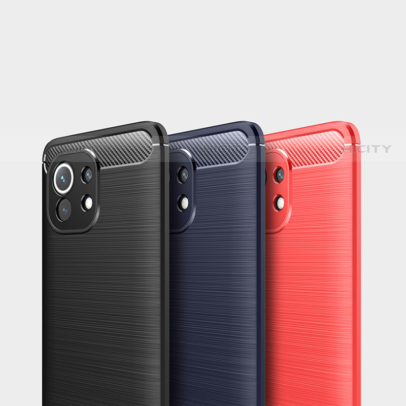 Custodia Silicone Cover Morbida Line C01 per Xiaomi Mi 11 Lite 4G