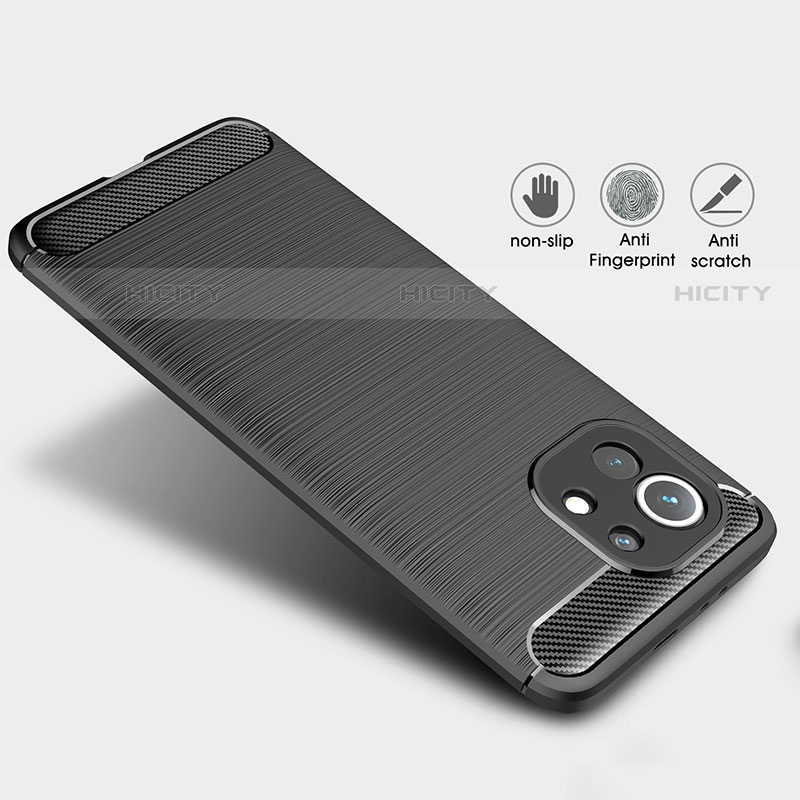 Custodia Silicone Cover Morbida Line C01 per Xiaomi Mi 11 Lite 5G