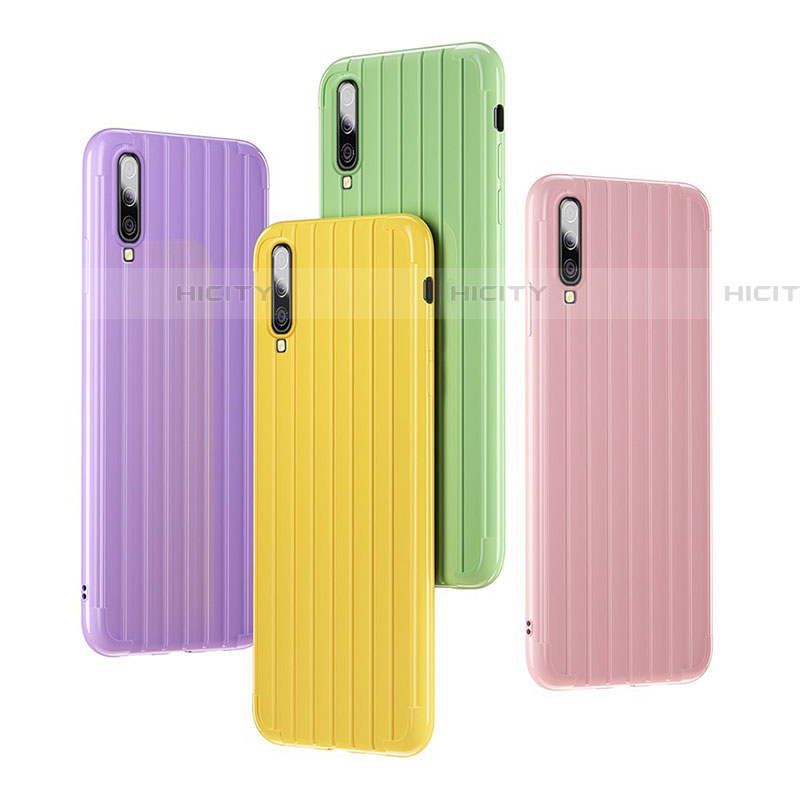 Custodia Silicone Cover Morbida Line C03 per Samsung Galaxy A70S