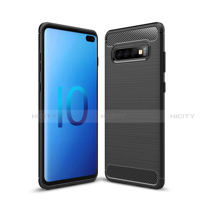 Custodia Silicone Cover Morbida Line C03 per Samsung Galaxy S10 Plus