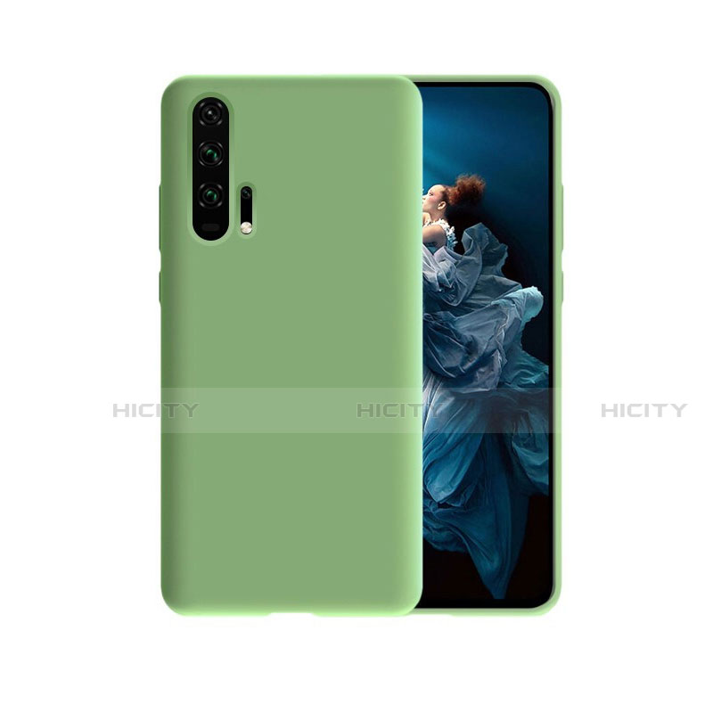 Custodia Silicone Cover Morbida Line C07 per Huawei Honor 20 Pro Verde